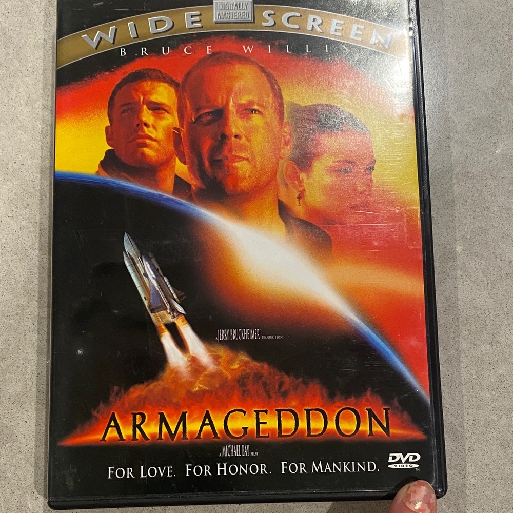 Armageddon Widescreen DVD